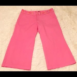 ECI Wide Leg Cropped Pants Size-5/6